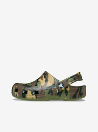 Classic Camouflage Clog Kids