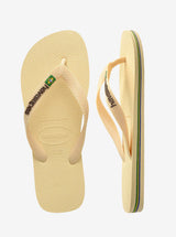 Brazil Logo Flip Flops Womens