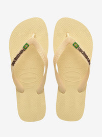 Brazil Logo Flip Flops Womens