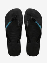 Top Logo Filete Flip Flops Mens