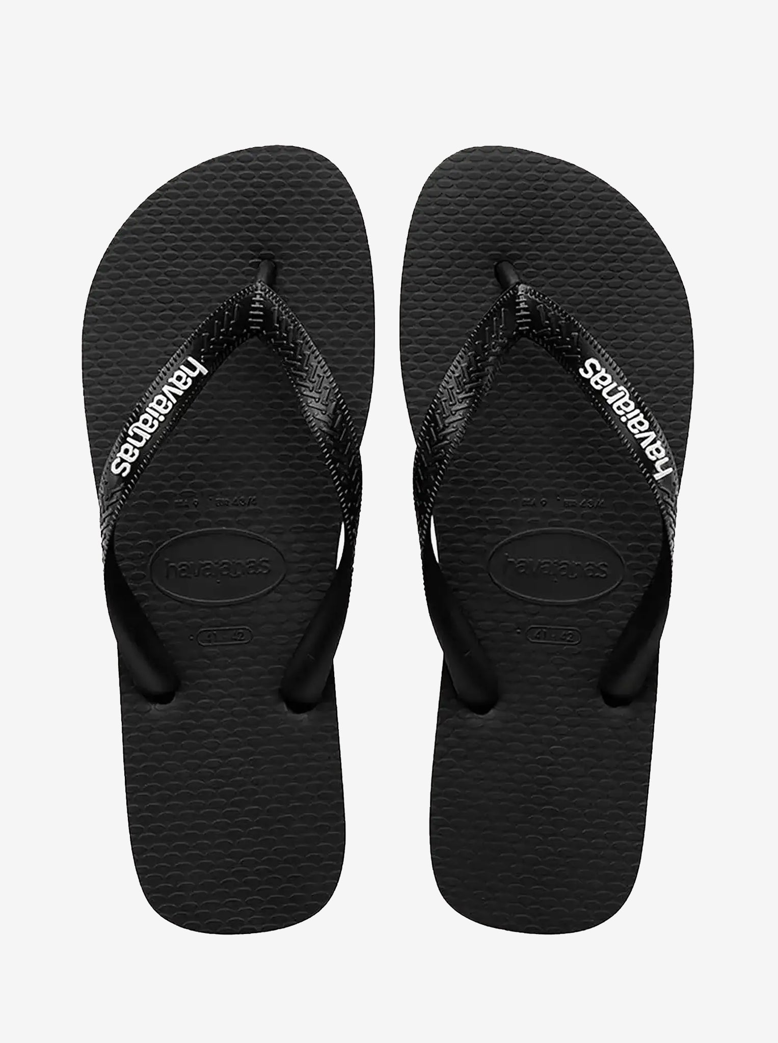 Top Logo Filete Flip Flops Mens
