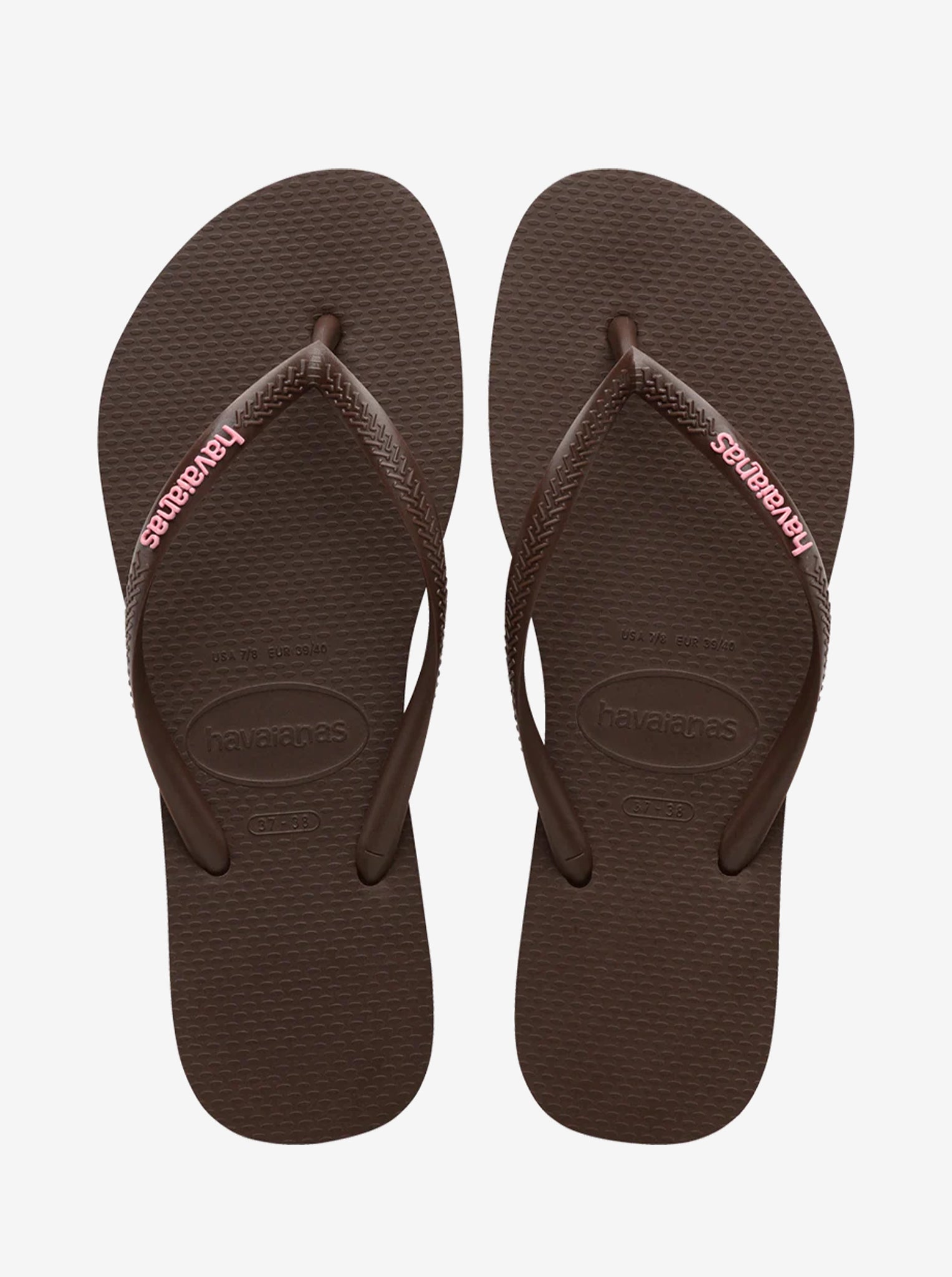 Slim Logo Pop-Up Flip Flops Womens